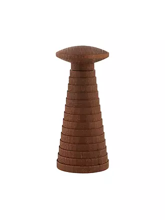 ALESSI | Salz-, Pfeffer- und Gewürzmühle YUCATAN Holz/Braun | 